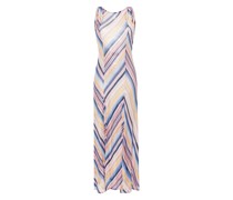 zigzag-woven sleeveless beach dress