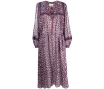Midikleid mit Print