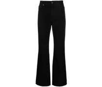 Halbhohe Straight-Leg-Hose