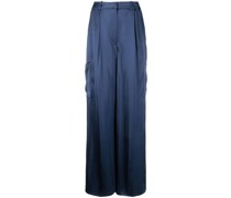 Cargohose aus Satin