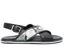 Sandalen mit Print