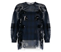 Bluse mit Pailletten