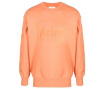 Sweatshirt mit Logo-Stickerei