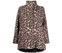 Mantel mit Leoparden-Print