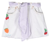 x Levi's Arizona fruit-patches denim shorts