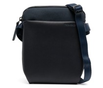 Kuriertasche aus Faux-Leder