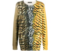 Pullover mit Safari-Print