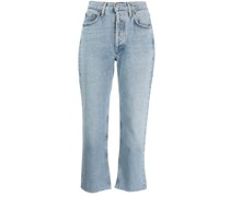 Halbhohe Lana Cropped-Jeans