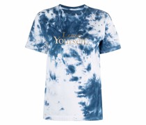 T-Shirt mit Batikmuster