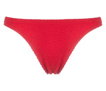 Bound Seersucker-Bikinihöschen