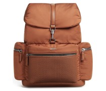Gepolsterter Rucksack mit Klappe