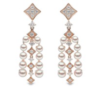 18kt Raindrop Rotgoldohrringe