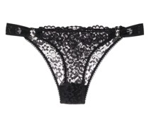 Tanga aus floraler Spitze