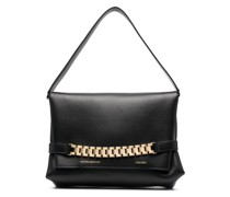 chain-detail shoulder bag