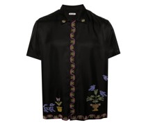 Garden Sampler silk shirt