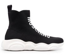 High-Top-Sneakers mit Logo