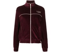 Jacke mit Logo-Stickerei