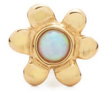 14kt Gelbgoldohrstecker mit Opal