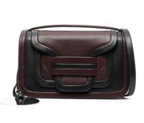 Alpha leather crossbody bag