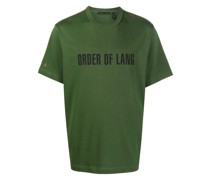 T-Shirt mit Slogan-Print
