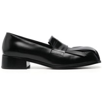 Loafer mit eckiger Kappe