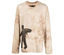 Langarmshirt mit Batikmuster