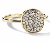 18kt Stardust Gelbgoldring mit Diamanten