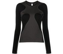 Rib Shift Langarmshirt