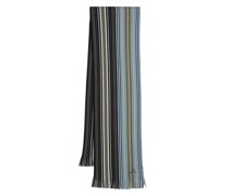 Spectrum stripe wool scarf
