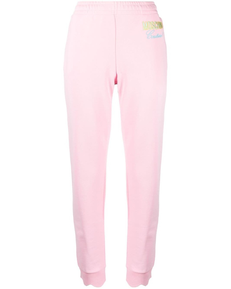 Moschino Damen Couture! Bestickte Jogginghose Moschino Damen Couture! Bestickte Jogginghose