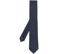 Riccione silk embroidered-design tie