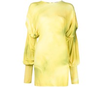 Minikleid mit Puffärmeln