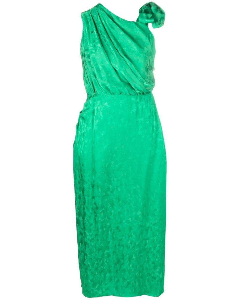 MSGM Damen Kleid mit Jacquard-Print