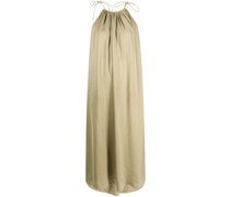 Trägerkleid mit Raffungen