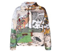 Hoodie mit Transition-Print