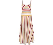 Midikleid mit Streifen