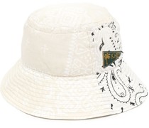 Fischerhut mit Paisley-Print