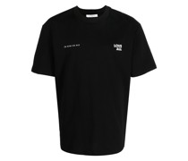 T-Shirt mit "Love All"-Print