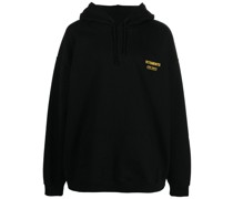Hoodie mit Logo-Stickerei