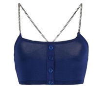Gestricktes Cropped-Top