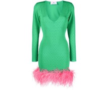 Kleid mit Federn
