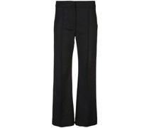 Cropped-Hose mit Schlag