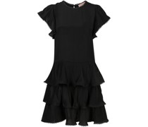 Minikleid mit Rüschen