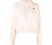 Hoodie mit Logo-Stickerei