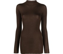 Gerippter Kaschmirpullover