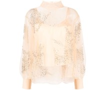Bluse mit Strass