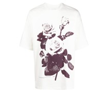 T-Shirt mit Blumen-Print