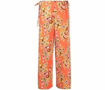 Hose mit abstraktem Print