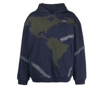 Hoodie mit Ziernähten
