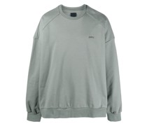 Pullover mit Logo-Stickerei